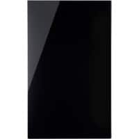 Bi-Office Glassboard Magnetic 78 (W) x 48 (H) cm Black