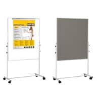 Bi-Office Mobile Duo Mobile Easel Magnetic Lacquered Steel 70 (W) x 120 (H) cm