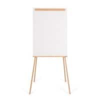 ARCHYI. Angolo Flipchart Easel Freestanding Steel 88.5 (W) x 185 (H) cm White