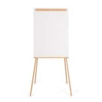 ARCHYI. Angolo Flipchart Easel Freestanding Steel 88.5 (W) x 185 (H) cm White