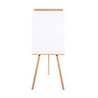 ARCHYI. Angolo Flipchart Easel Freestanding Steel 76 (W) x 185 (H) cm White