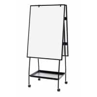 Bi-Office Creation Station Flipchart Easel Freestanding 75 (W) x 100 (H) cm Black