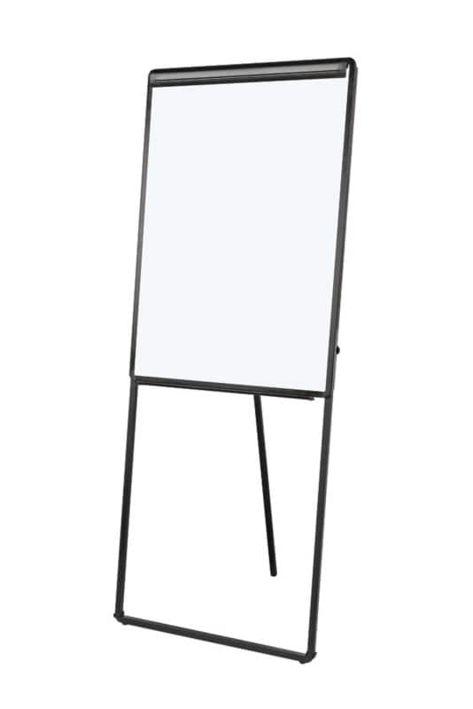Bi-Office Classic Flipchart Easel Freestanding 70 (W) x 100 (H) cm Black