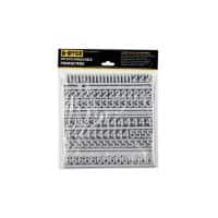 Bi-Office Interchangeable Numbers Silver 19 mm