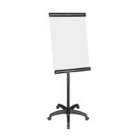 Bi-Office Mobile Easel Freestanding 90 (W) x 60 (H) cm Black