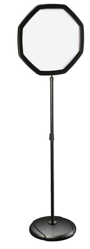 Bi-Office Floor Sign 62.5 x 159.5 cm Black Arrow