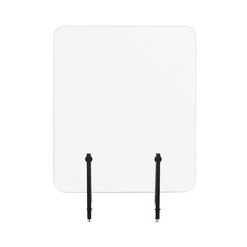 Bi-Office Protective Screen Acrylic 1,200 (W) x 4 (D) x 900 (H) mm Freestanding