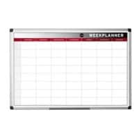 Bi-Office Planner Magnetic 60 (W) x 45 (H) cm Multicolour