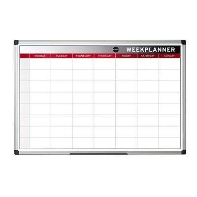 Bi-Office Maya Planner Magnetic Magnetic 90 (W) x 60 (H) cm Lacquered Steel Multicolour