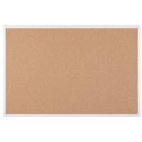 Bi-Office Notice Board Non Magnetic 90 (W) x 60 (H) cm Brown