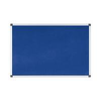 Bi-Office Maya Noticeboard Non Magnetic 120 (W) x 1.2 (D) x 120 (H) cm Blue