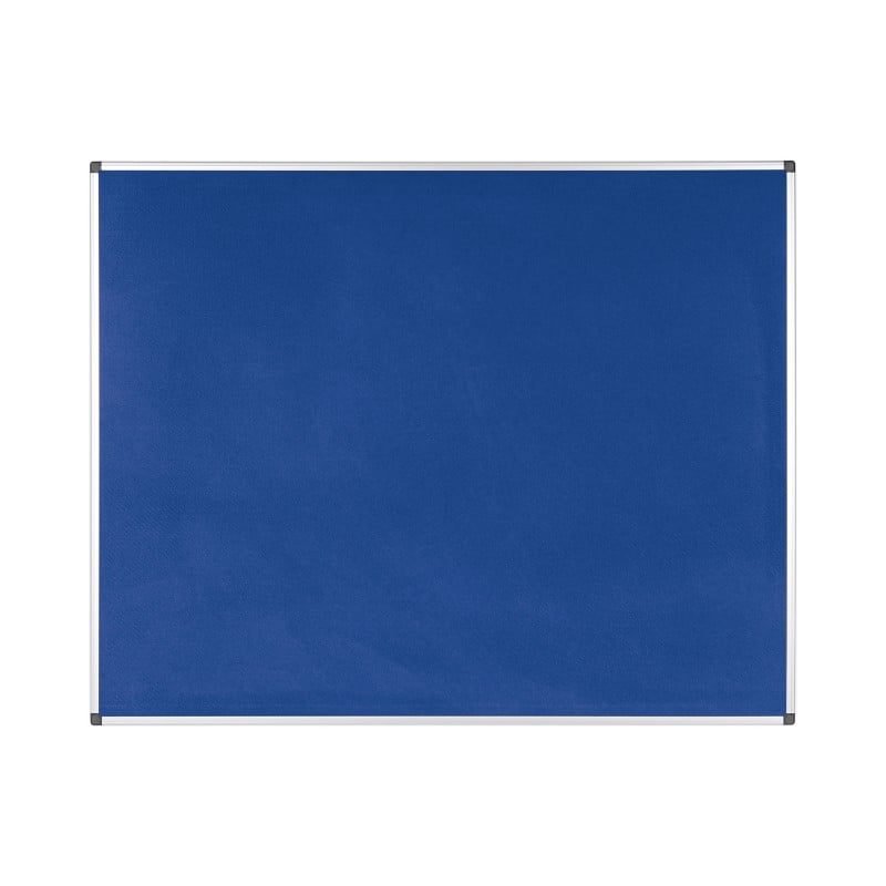 Bi-Office Maya Noticeboard Non Magnetic 150 (W) x 1.2 (D) x 120 (H) cm Blue
