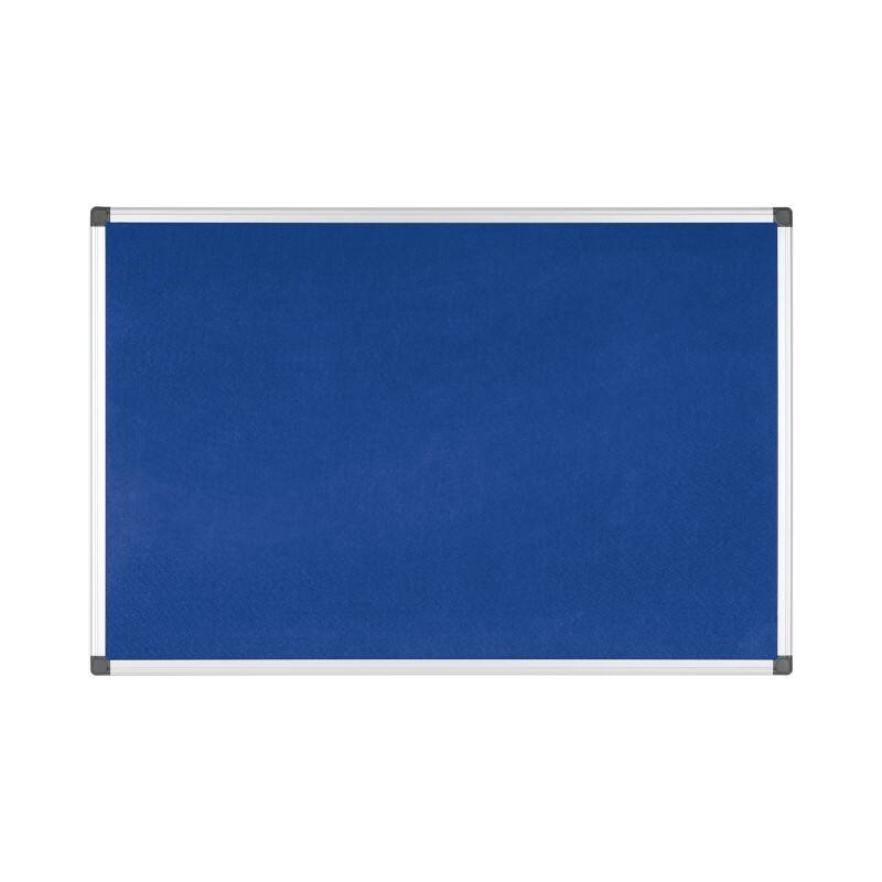 Bi-Office Maya Noticeboard Non Magnetic 240 (W) x 1.2 (D) x 120 (H) cm Blue