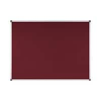 Bi-Office Maya Noticeboard Non Magnetic 120 (W) x 1.2 (D) x 90 (H) cm Burgundy