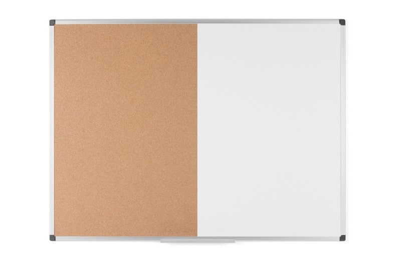 Bi-Office Maya Combi Board Wall Mounted 180 (W) x 120 (H) cm Brown