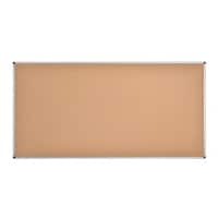 Bi-Office Noticeboard Non Magnetic 240 (W) x 1.2 (D) x 120 (H) cm Brown