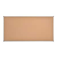 Bi-Office Noticeboard Non Magnetic 240 (W) x 1.2 (D) x 120 (H) cm Brown