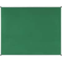 Bi-Office Notice Board Non Magnetic 150 (W) x 120 (H) cm Green