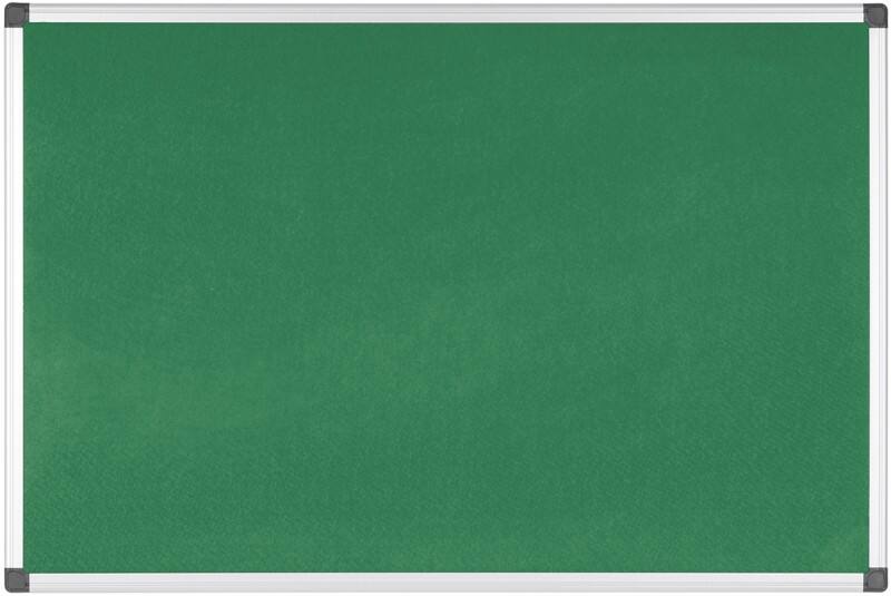 Bi-Office Maya Felt Noticeboard Non Magnetic 180 (W) x 1.2 (D) x 120 (H) cm Green