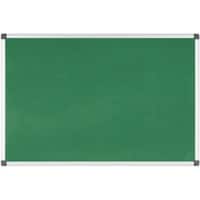 Bi-Office Maya Felt Noticeboard Non Magnetic 180 (W) x 1.2 (D) x 120 (H) cm Green