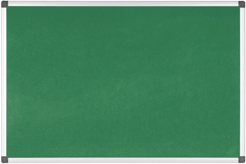 Bi-Office Noticeboard Non Magnetic 90 (W) x 1.2 (D) x 60 (H) cm Green