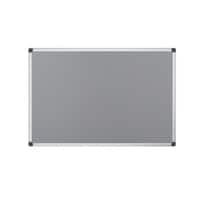 Bi-Office Notice Board Non Magnetic 120 (W) x 90 (H) cm Grey