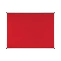 Bi-Office Maya Noticeboard Non Magnetic 120 (W) x 1.2 (D) x 90 (H) cm Red