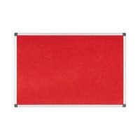 Bi-Office Maya Noticeboard Non Magnetic 180 (W) x 1.2 (D) x 120 (H) cm Red