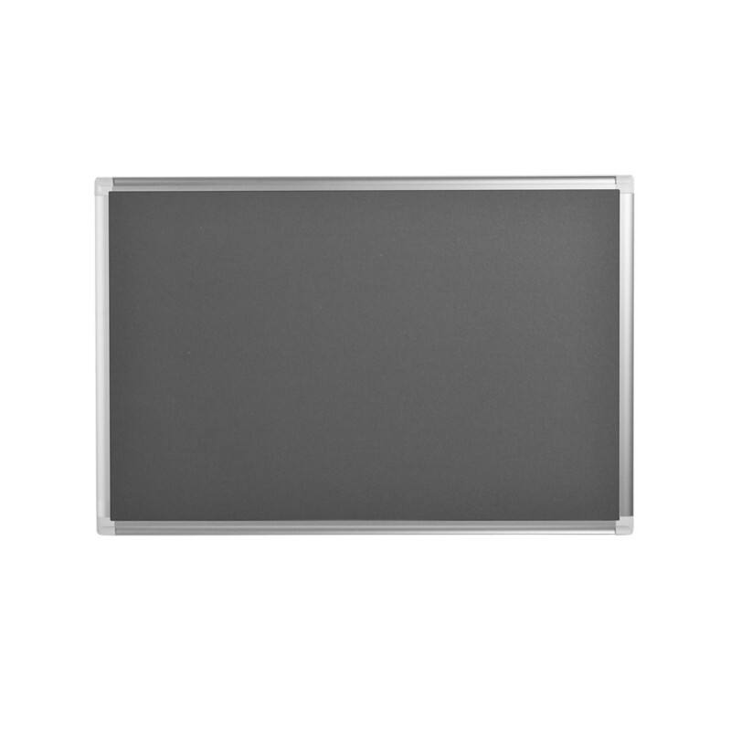 Bi-Office New Generation Noticeboard Non Magnetic 180 (W) x 1.8 (D) x 120 (H) cm Grey