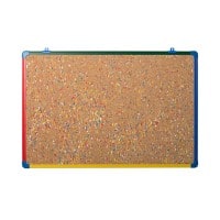 Bi-Office Schoolmate Notice Board 60 (W) x 45 (H) cm Brown