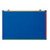 Bi-Office Schoolmate Notice Board 60 (W) x 90 (H) cm Blue