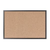 Bi-Office Essentials Notice Board 90 (W) x 60 (H) cm Brown