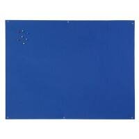 Bi-Office Notice Board Non Magnetic 117.5 (W) x 87.5 (H) cm Blue
