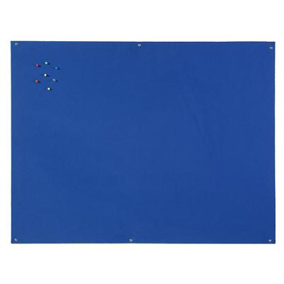Bi-Office Notice Board Non Magnetic Felt 180 (W) x 120 (H) cm Blue