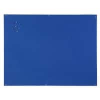 Bi-Office Notice Board Non Magnetic 180 (W) x 120 (H) cm Blue