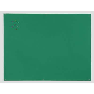 Bi-Office Notice Board Non Magnetic 117.5 (W) x 87.5 (H) cm Green