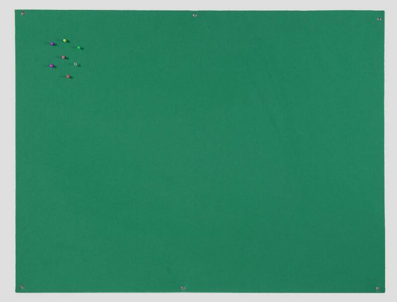 Bi-Office Felt Noticeboard Non Magnetic 180 (W) x 1 (D) x 120 (H) cm Green