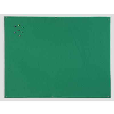 Bi-Office Notice Board Non Magnetic 87.5 (W) x 57.5 (H) cm Green