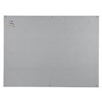 Bi-Office Notice Board Non Magnetic 117.5 (W) x 87.5 (H) cm Grey