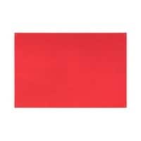 Bi-Office Noticeboard Non Magnetic 117.5 (W) x 1 (D) x 87.5 (H) cm Red