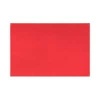 Bi-Office Notice Board Non Magnetic 117.5 (W) x 87.5 (H) cm Red