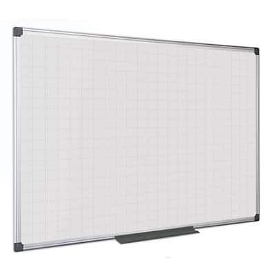 Bi-Office Maya Whiteboard Magnetic Lacquered Steel 240 (W) x 120 (H) cm