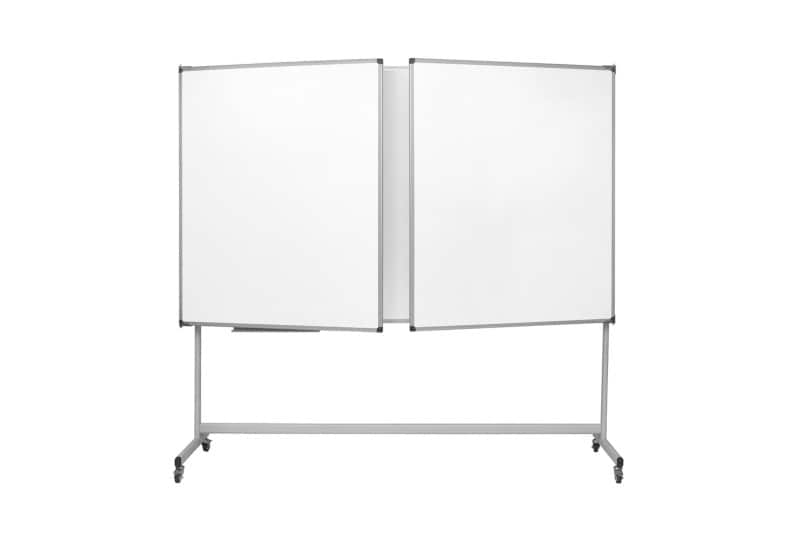 Bi-Office Trio Folding Whiteboard Magnetic Lacquered Steel 200 (W) x 100 (H) cm