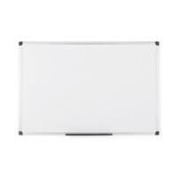 Bi-Office Maya Whiteboard Non Magnetic Melamine Double 150 (W) x 100 (H) cm