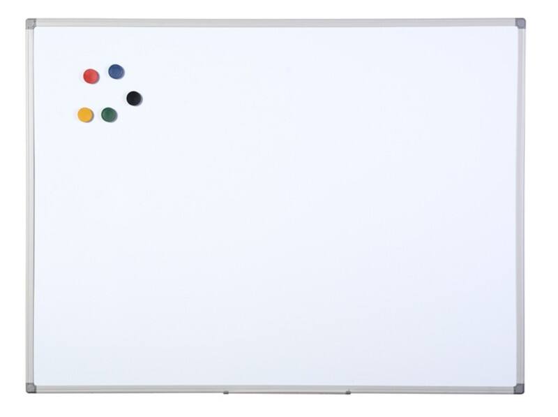 Bi-Office Whiteboard Non Magnetic Melamine 180 (W) x 120 (H) cm