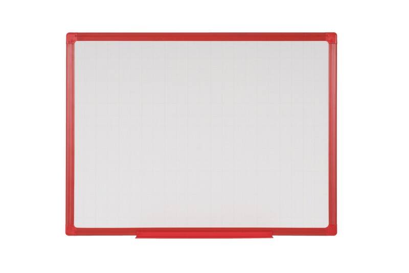 Bi-Office Whiteboard Non Magnetic Melamine 120 (W) x 90 (H) cm