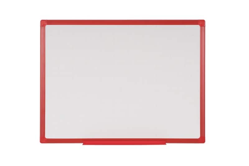 Bi-Office Whiteboard Non Magnetic Melamine 90 (W) x 60 (H) cm