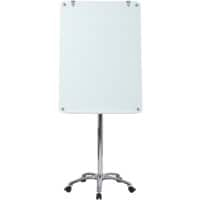 Bi-Office Prime Mobile Easel Magnetic 70 (W) x 100 (H) cm White