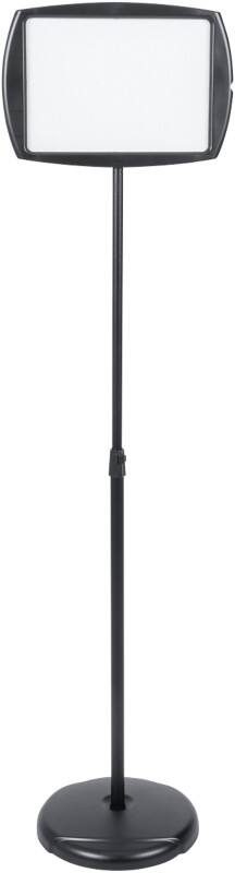Bi-Office Dry Erase Floor Sign Black SIG07060101 300 (W) x 300 (D) x 1,120 (H) mm SIG07060101