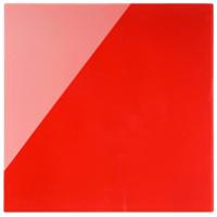 Bi-Office Glassboard Magnetic 48 (W) x 48 (H) cm Red